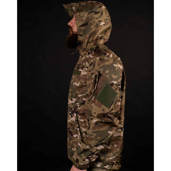 Тактична куртка SoftShell "Шторм" - мультикам