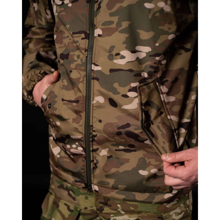 Тактична куртка SoftShell "Шторм" - мультикам